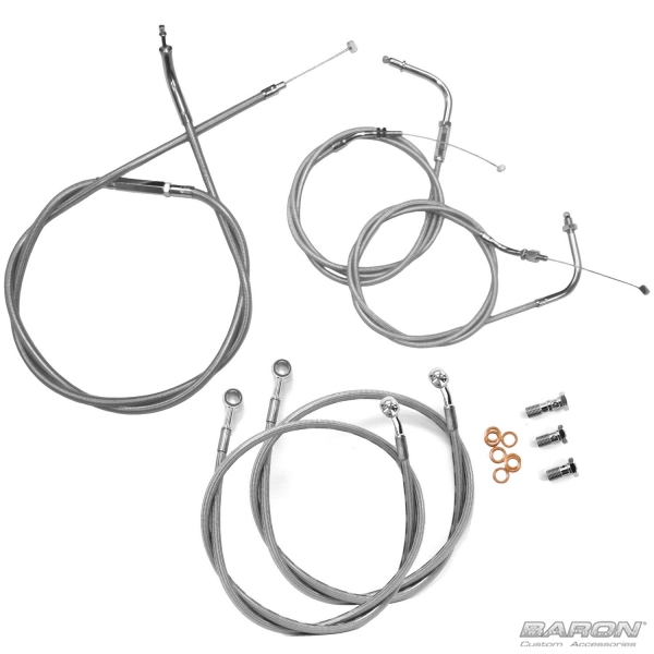 Baron 16/" Cable Line Kit for XVS950BA-80950KT-16