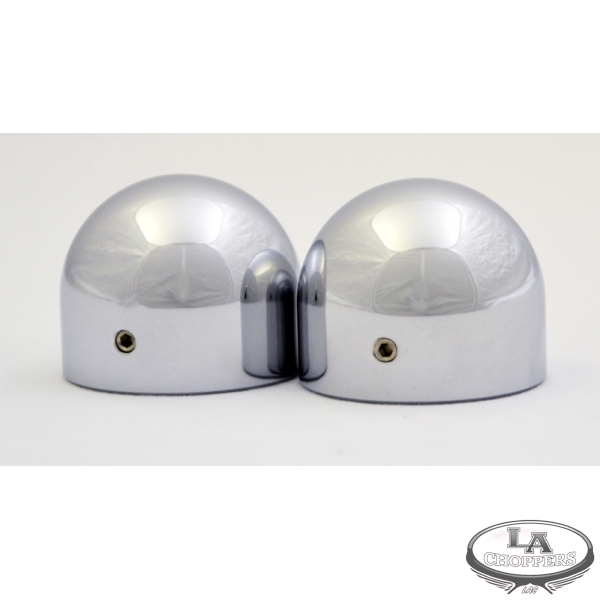 Axle Caps - Dome - Chrome